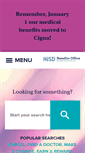 Mobile Screenshot of hisdbenefits.org